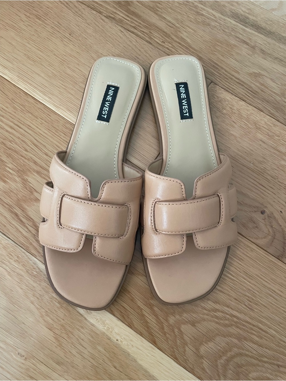 Nine West Leather Sandals, Size 7.5